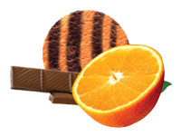 Παγωτό  Κακάο-Πορτοκάλι